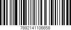 Código de barras (EAN, GTIN, SKU, ISBN): '7892141106658'