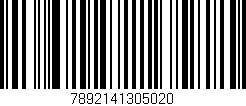 Código de barras (EAN, GTIN, SKU, ISBN): '7892141305020'