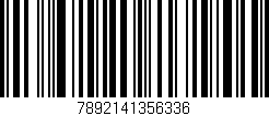 Código de barras (EAN, GTIN, SKU, ISBN): '7892141356336'