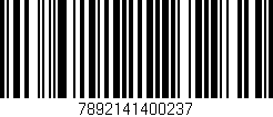 Código de barras (EAN, GTIN, SKU, ISBN): '7892141400237'