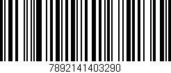 Código de barras (EAN, GTIN, SKU, ISBN): '7892141403290'