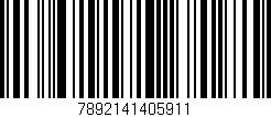 Código de barras (EAN, GTIN, SKU, ISBN): '7892141405911'