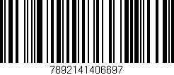 Código de barras (EAN, GTIN, SKU, ISBN): '7892141406697'