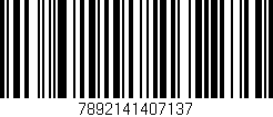 Código de barras (EAN, GTIN, SKU, ISBN): '7892141407137'