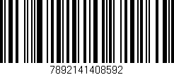 Código de barras (EAN, GTIN, SKU, ISBN): '7892141408592'