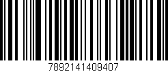 Código de barras (EAN, GTIN, SKU, ISBN): '7892141409407'