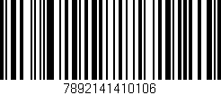 Código de barras (EAN, GTIN, SKU, ISBN): '7892141410106'
