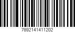 Código de barras (EAN, GTIN, SKU, ISBN): '7892141411202'