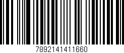 Código de barras (EAN, GTIN, SKU, ISBN): '7892141411660'