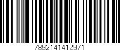 Código de barras (EAN, GTIN, SKU, ISBN): '7892141412971'