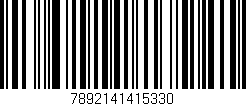 Código de barras (EAN, GTIN, SKU, ISBN): '7892141415330'