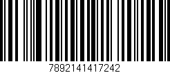 Código de barras (EAN, GTIN, SKU, ISBN): '7892141417242'
