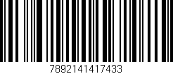 Código de barras (EAN, GTIN, SKU, ISBN): '7892141417433'