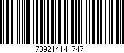 Código de barras (EAN, GTIN, SKU, ISBN): '7892141417471'