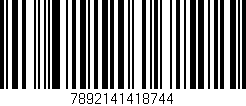 Código de barras (EAN, GTIN, SKU, ISBN): '7892141418744'