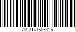 Código de barras (EAN, GTIN, SKU, ISBN): '7892141586825'
