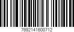 Código de barras (EAN, GTIN, SKU, ISBN): '7892141600712'