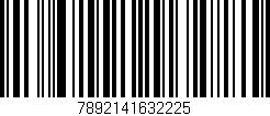 Código de barras (EAN, GTIN, SKU, ISBN): '7892141632225'