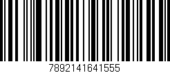Código de barras (EAN, GTIN, SKU, ISBN): '7892141641555'