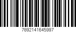 Código de barras (EAN, GTIN, SKU, ISBN): '7892141645997'
