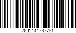 Código de barras (EAN, GTIN, SKU, ISBN): '7892141737791'