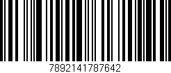 Código de barras (EAN, GTIN, SKU, ISBN): '7892141787642'