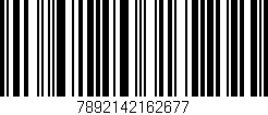 Código de barras (EAN, GTIN, SKU, ISBN): '7892142162677'