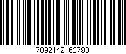 Código de barras (EAN, GTIN, SKU, ISBN): '7892142162790'