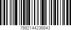 Código de barras (EAN, GTIN, SKU, ISBN): '7892144238943'