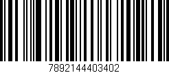 Código de barras (EAN, GTIN, SKU, ISBN): '7892144403402'