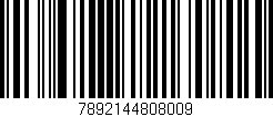 Código de barras (EAN, GTIN, SKU, ISBN): '7892144808009'