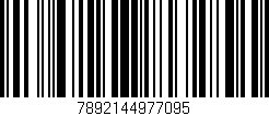 Código de barras (EAN, GTIN, SKU, ISBN): '7892144977095'