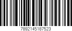 Código de barras (EAN, GTIN, SKU, ISBN): '7892145187523'