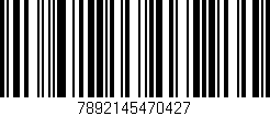 Código de barras (EAN, GTIN, SKU, ISBN): '7892145470427'