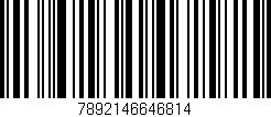 Código de barras (EAN, GTIN, SKU, ISBN): '7892146646814'
