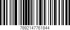 Código de barras (EAN, GTIN, SKU, ISBN): '7892147761844'