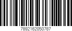 Código de barras (EAN, GTIN, SKU, ISBN): '7892162050787'