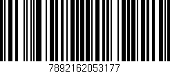 Código de barras (EAN, GTIN, SKU, ISBN): '7892162053177'