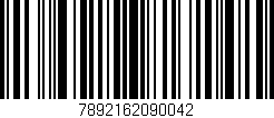 Código de barras (EAN, GTIN, SKU, ISBN): '7892162090042'