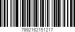 Código de barras (EAN, GTIN, SKU, ISBN): '7892162151217'