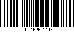 Código de barras (EAN, GTIN, SKU, ISBN): '7892162501487'