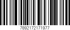 Código de barras (EAN, GTIN, SKU, ISBN): '7892172171977'