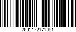 Código de barras (EAN, GTIN, SKU, ISBN): '7892172171991'