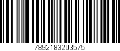 Código de barras (EAN, GTIN, SKU, ISBN): '7892183203575'