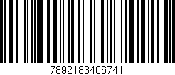 Código de barras (EAN, GTIN, SKU, ISBN): '7892183466741'