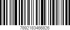 Código de barras (EAN, GTIN, SKU, ISBN): '7892183466826'
