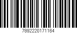 Código de barras (EAN, GTIN, SKU, ISBN): '7892220171164'