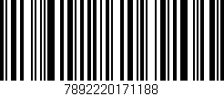 Código de barras (EAN, GTIN, SKU, ISBN): '7892220171188'
