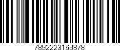 Código de barras (EAN, GTIN, SKU, ISBN): '7892223169878'