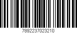 Código de barras (EAN, GTIN, SKU, ISBN): '7892237023210'